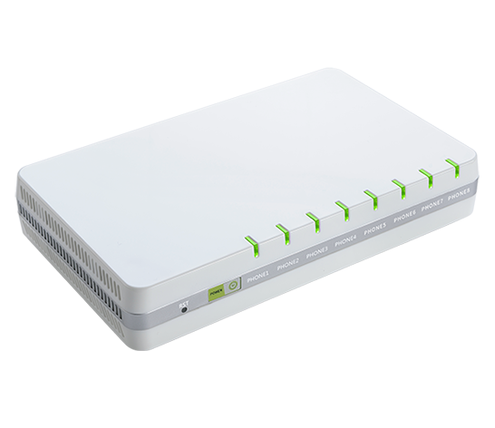 Flyingvoice G508 8-гигабитный VoIP-адаптер FXS