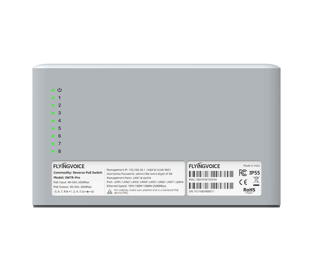 Flyingvoice SW7R-Pro – Коммутатор PoE