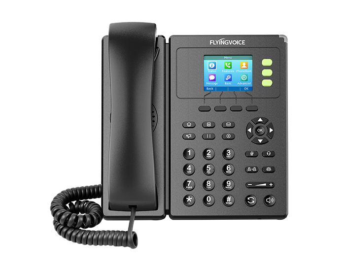 Flyingvoice FIP11CP Базовый IP-телефон для бизнеса с цветным экраном