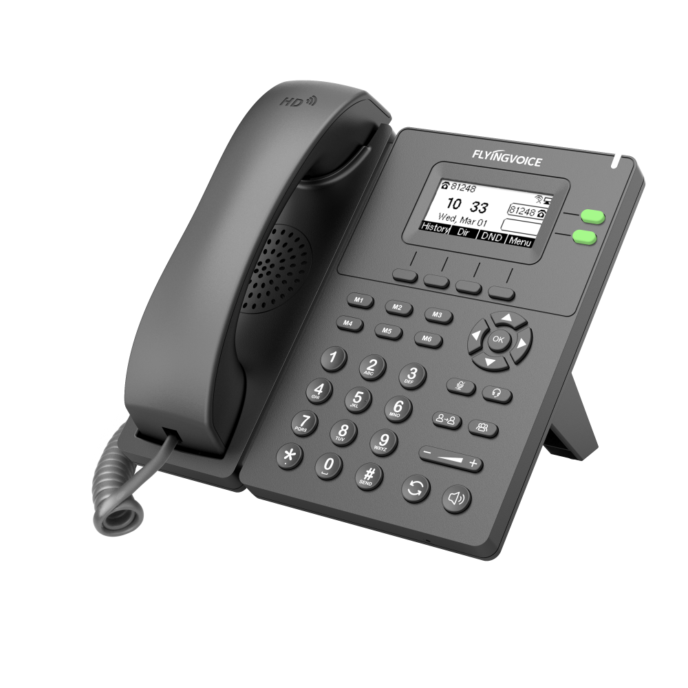 Flyingvoice P20P Бизнес-IP-телефон с двумя линиями