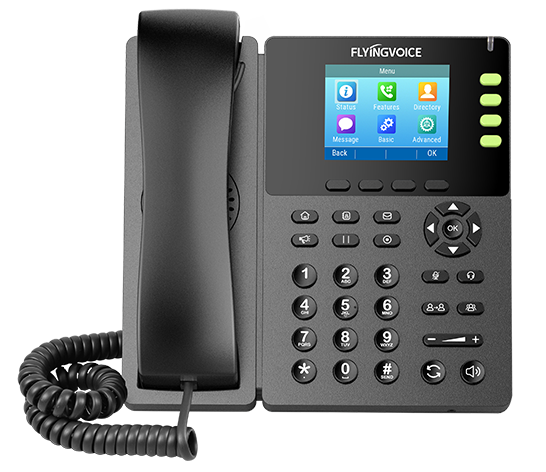 Flyingvoice FIP13G Продвинутый бизнес-телефон с гигабитным цветным экраном