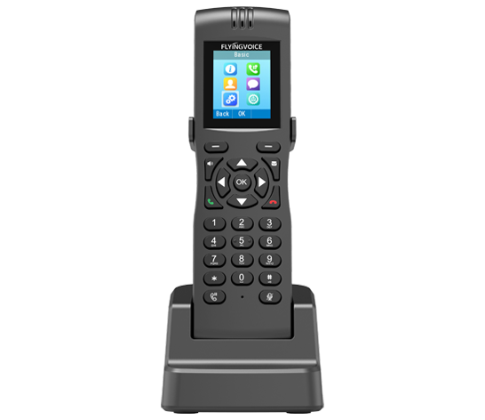 Flyingvoice FIP16 Plus Портативный двухдиапазонный IP-телефон с зажимом для ремня