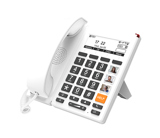 Flyingvoice FIP12WP Индивидуальный IP-телефон с большой кнопкой для пожилых людей