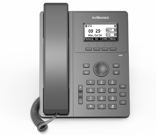 Flyingvoice P10LTE – Офисный IP-телефон начального уровня