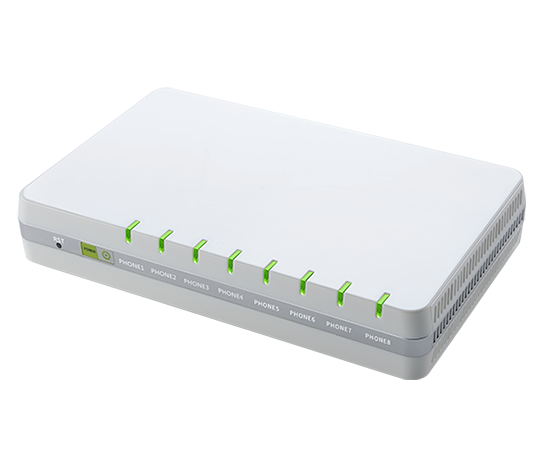 Flyingvoice G508 8-гигабитный VoIP-адаптер FXS