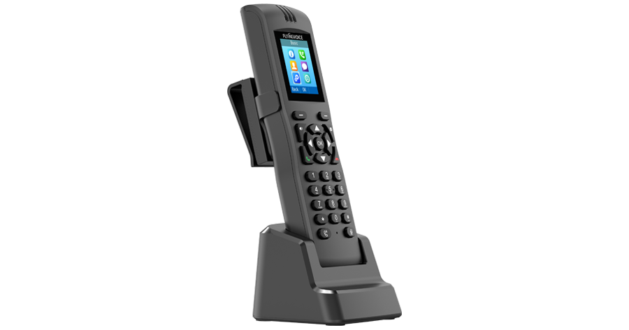 Flyingvoice FIP16Plus Портативный двухдиапазонный IP-телефон с зажимом для ремня