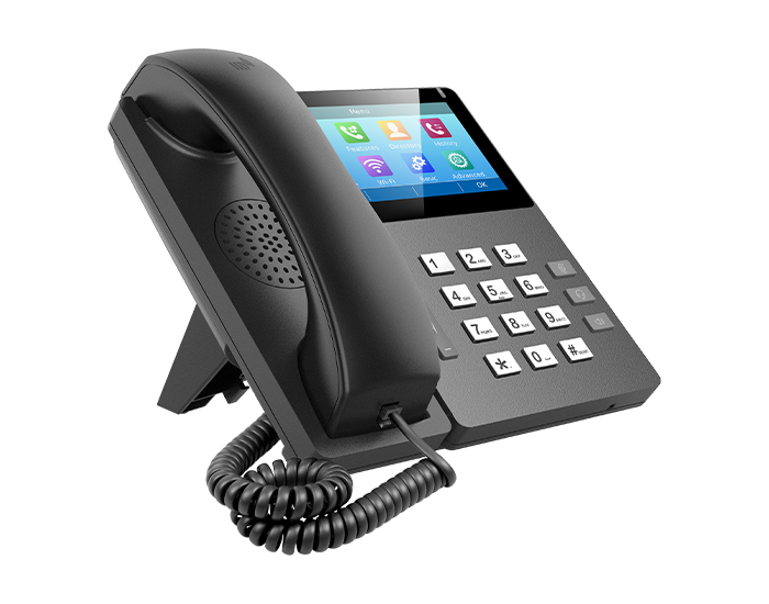 Flyingvoice FIP15G Plus Элитный IP-телефон с сенсорным экраном