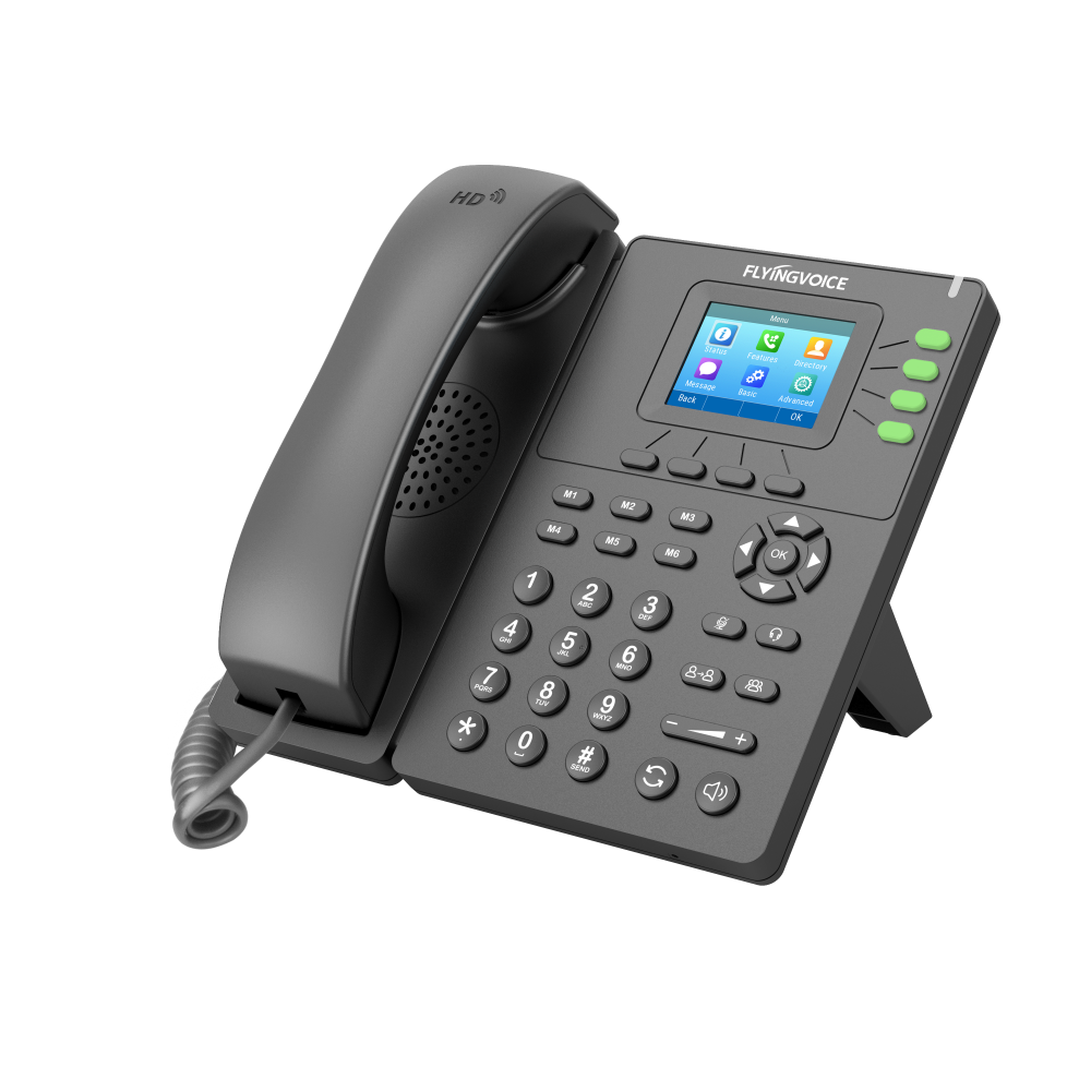 Flyingvoice P21P Бизнес-телефон с цветным экраном