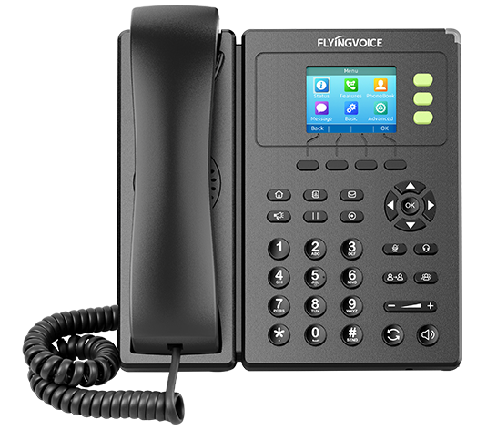 Flyingvoice FIP11C Базовый IP-телефон для бизнеса с цветным экраном