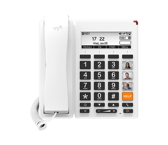 Flyingvoice FIP12WP Индивидуальный IP-телефон с большой кнопкой для пожилых людей