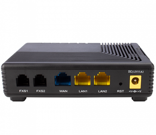 Flyingvoice FTA5102E2 Высокопроизводительный VoIP-адаптер 2 FXS
