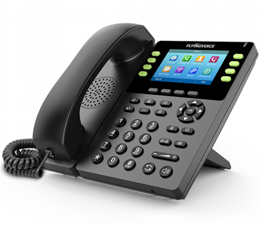 Flyingvoice FIP14G Корпоративный гигабитный IP-телефон с цветным экраном IPS