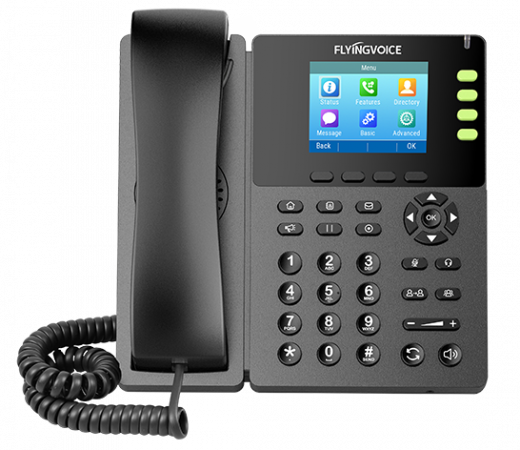Flyingvoice FIP13G Продвинутый бизнес-телефон с гигабитным цветным экраном