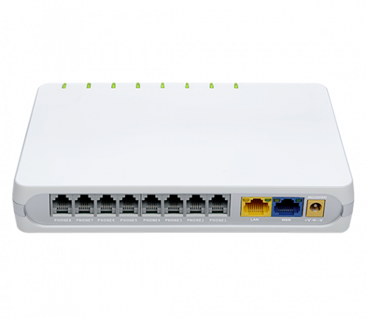 Flyingvoice G508 8-гигабитный VoIP-адаптер FXS