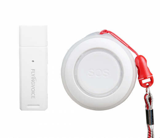 Flyingvoice HB01 & USB433 – Комплект беспроводных аварийных кнопок
