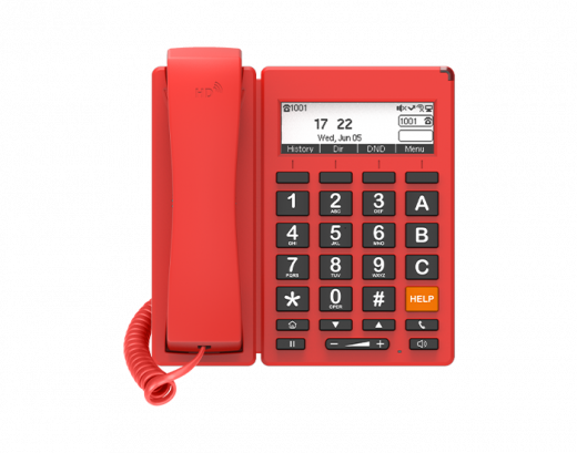 Flyingvoice FIP12WP-R Специальный красный двухканальный IP-телефон