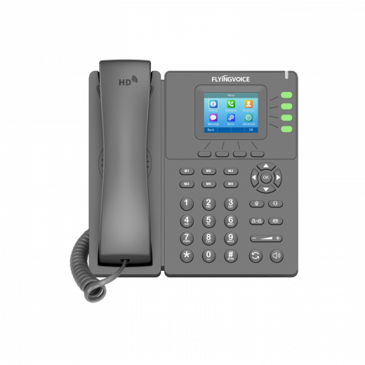 Flyingvoice P21 Бизнес-телефон с цветным экраном